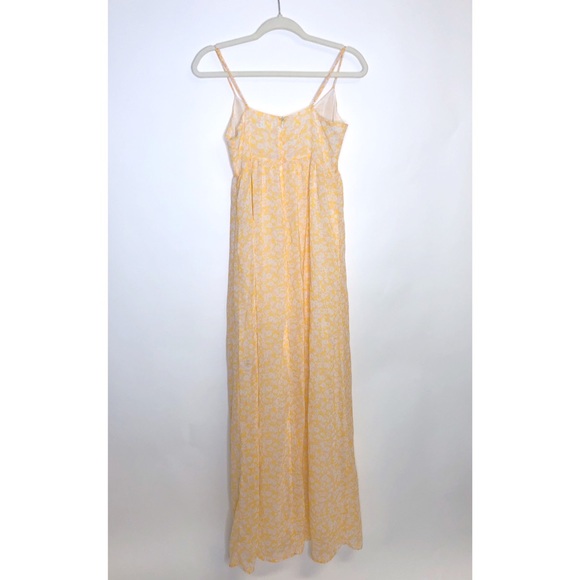 Volcom Yellow Floral Maxi Dress - xs - Picture 4 of 8